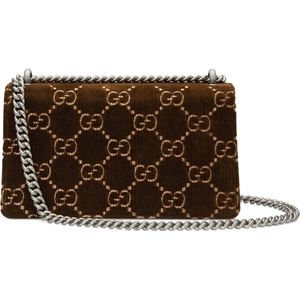 Gucci Bags - Gucci Small Dionysus Velvet Brown Shoulder Bag NWT Gucci Bags - Gucci Small Dionysus Velvet Brown Shoulder Bag NWT